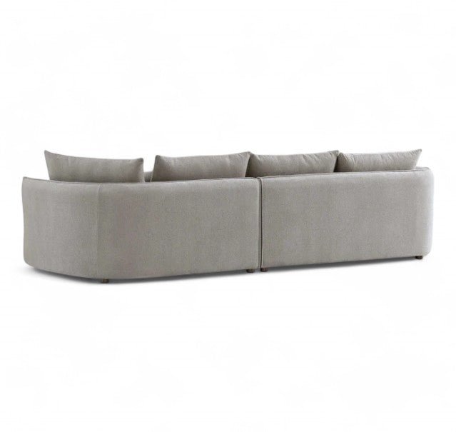 Aluxo Rubin Corner Chaise in Pebble Boucle