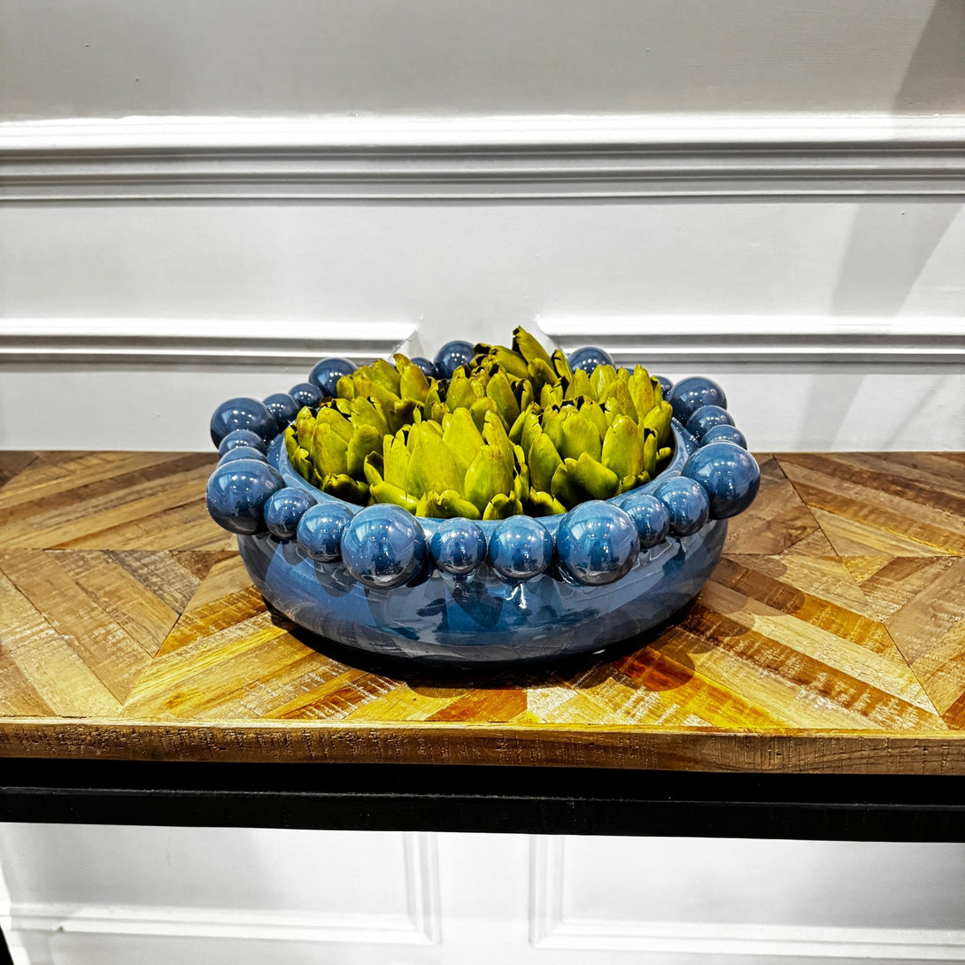 Blue Bobble Bowl