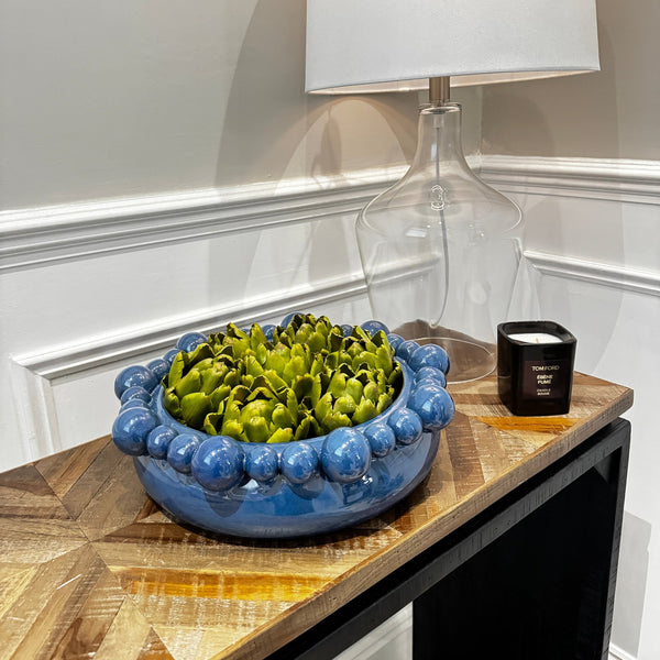 Blue Bobble Bowl