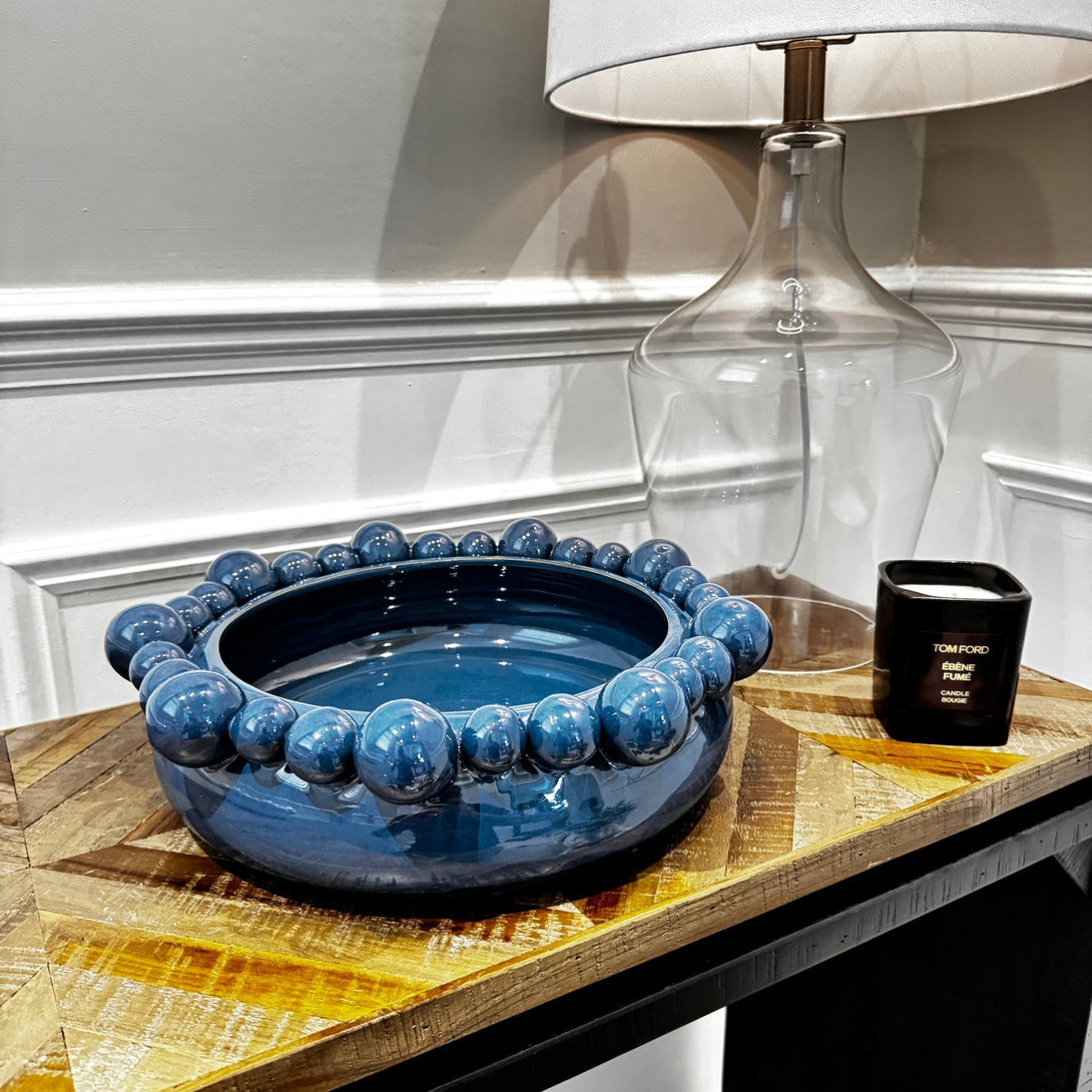 Blue Bobble Bowl