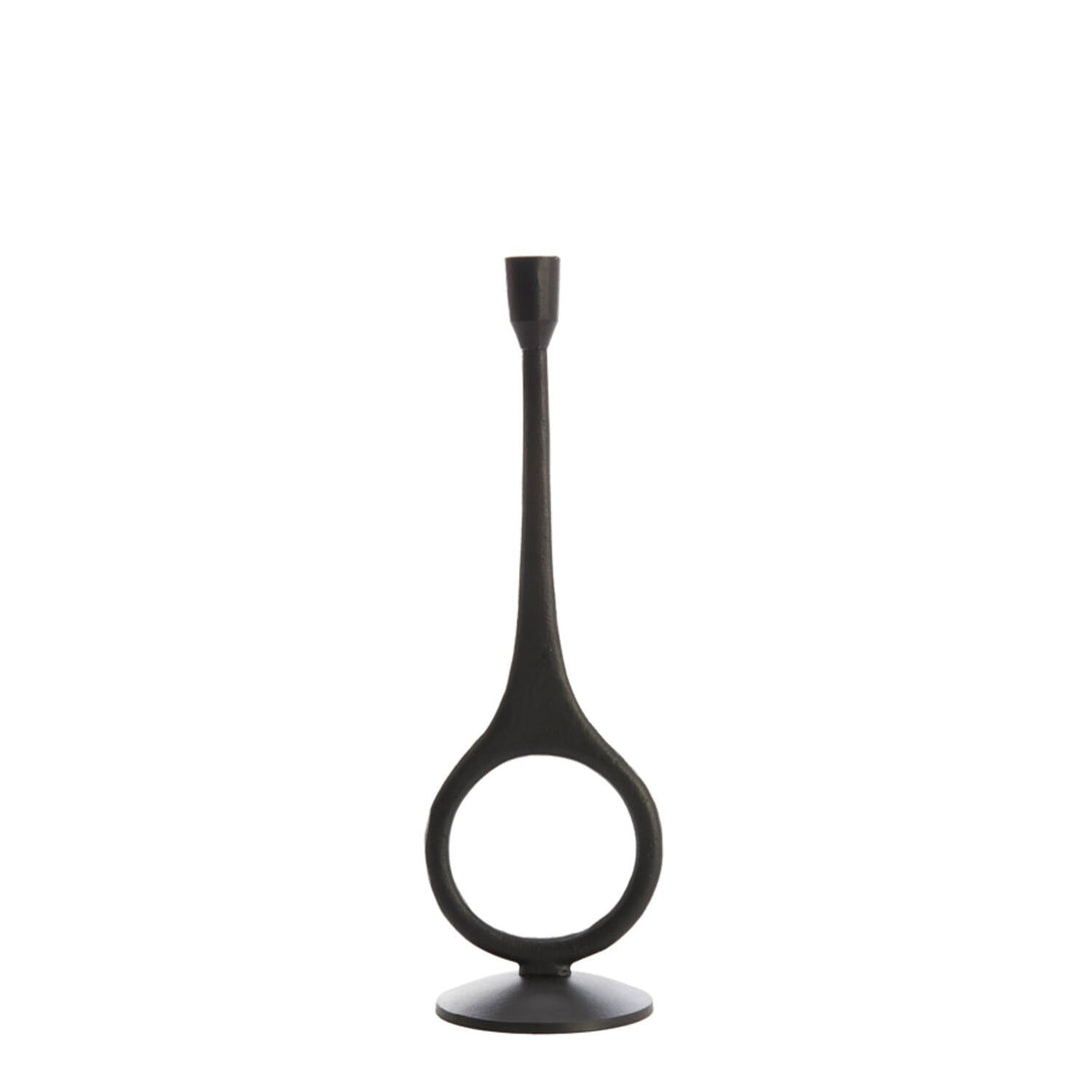 Candle Stick Antiga matt black Medium