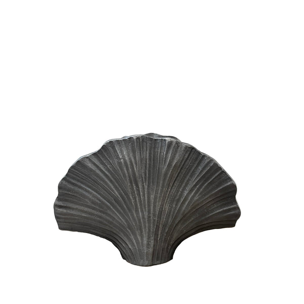 Danna Small Grey Finish Ginko Vase