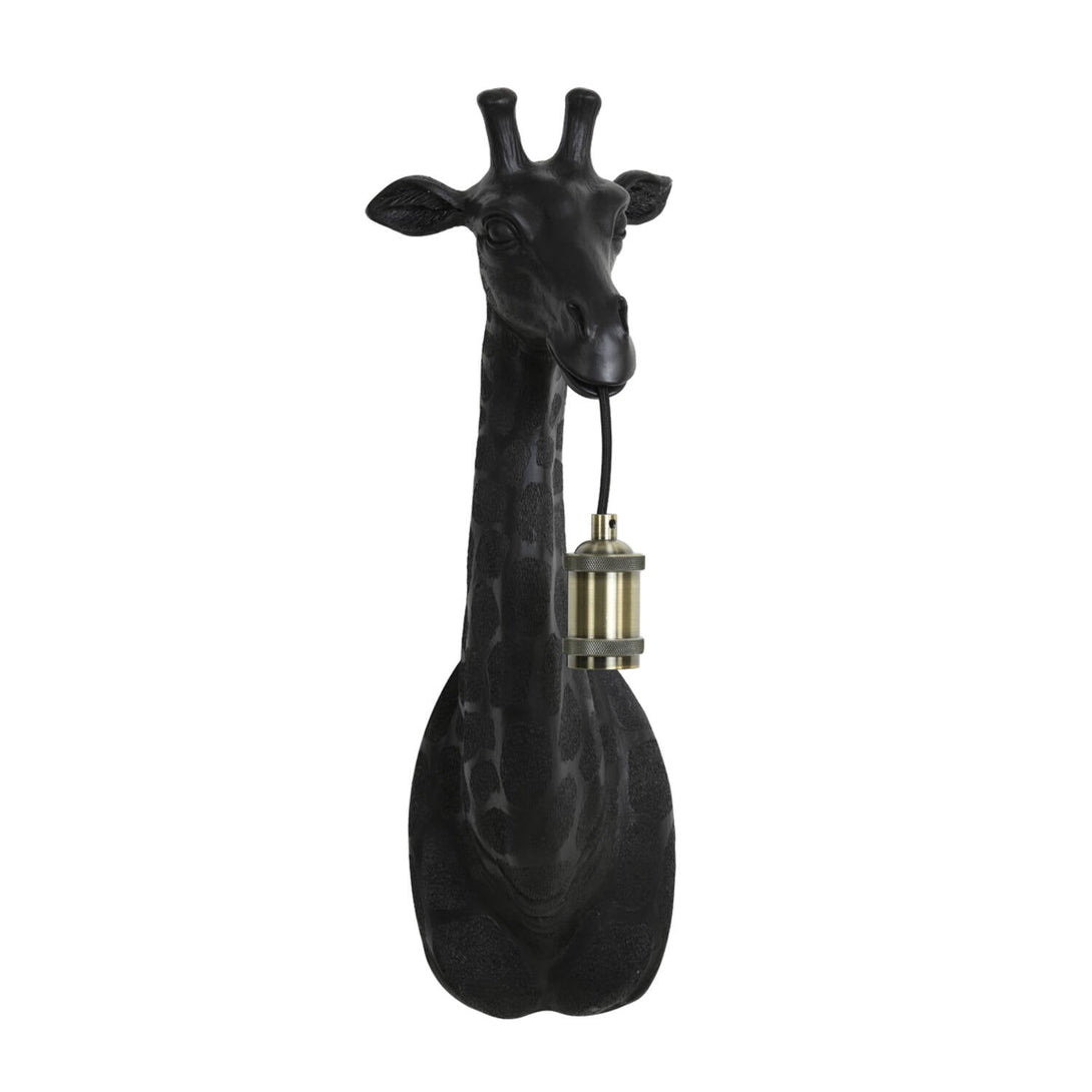 GIRAFFE Matt Black Wall Light