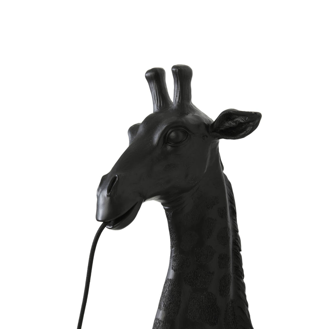 GIRAFFE Matt Black Wall Light