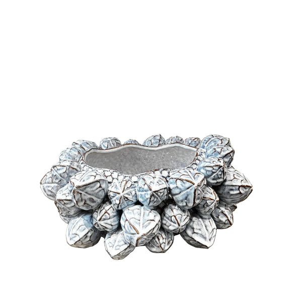 Light Blue Ceramic Decorative Bowl