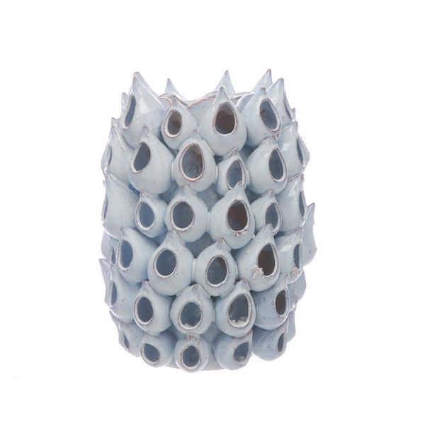 Light Blue Ceramic Vase