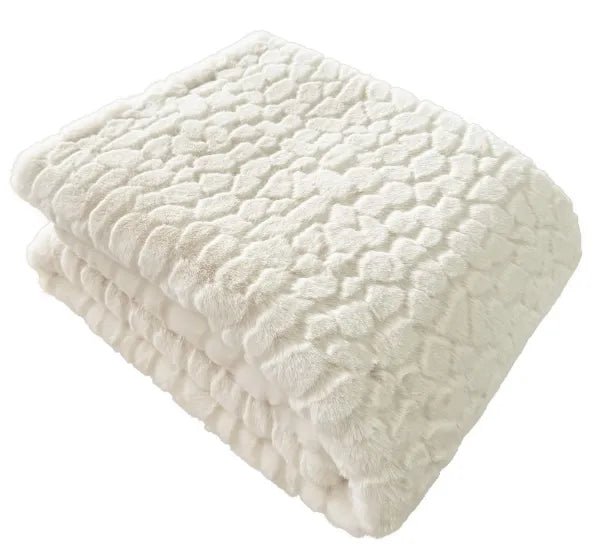 Malini Camberwell Ivory Throw