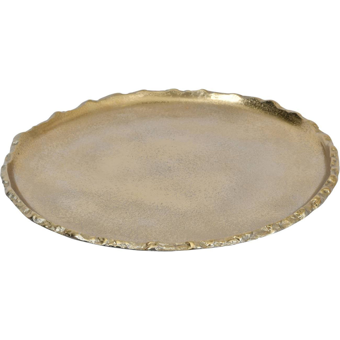 Merapi Lava Gold Decorative Platter