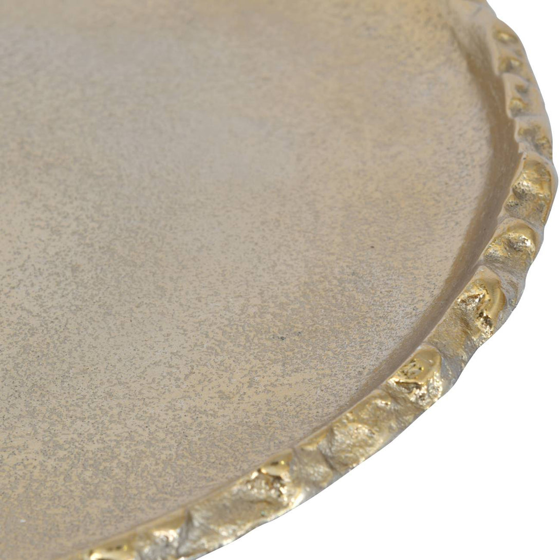 Merapi Lava Gold Decorative Platter