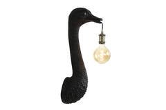 OSTRICH Matt Black Wall Lamp