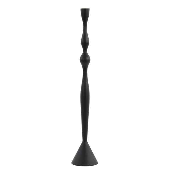 Paluno Matt Black Candle Stick