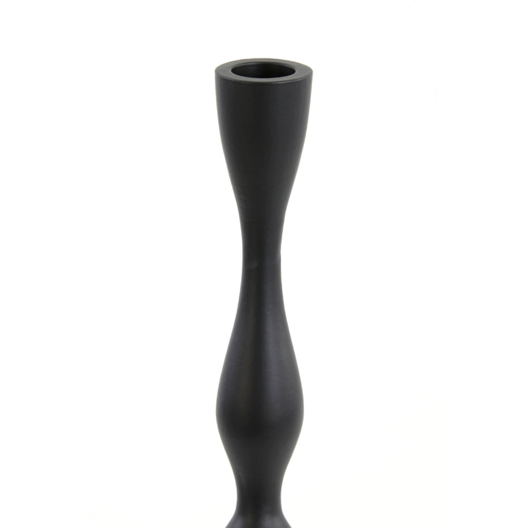 Paluno Matt Black Candle Stick