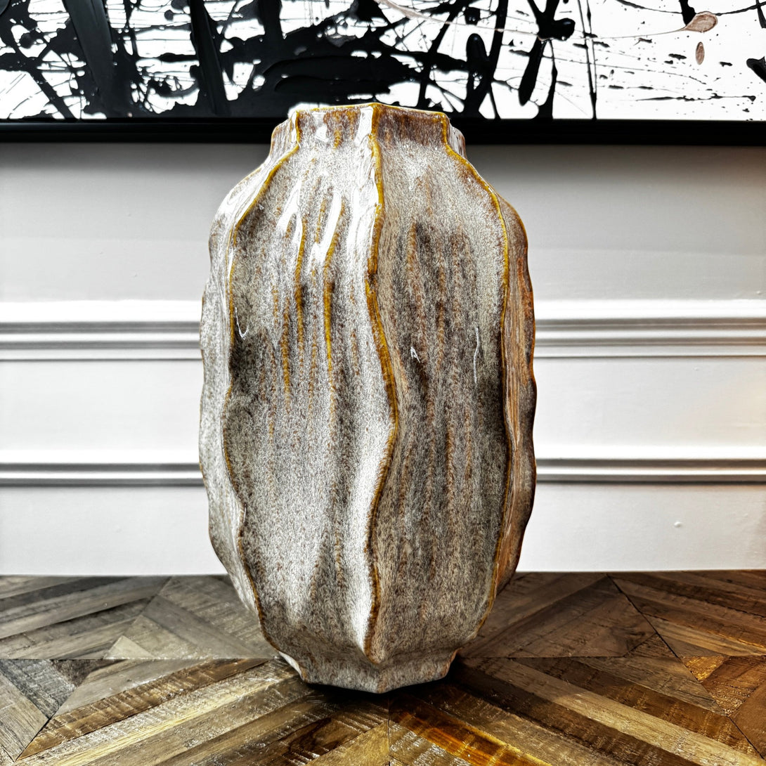 Sabbia Collection Tall Seed Pod Vase