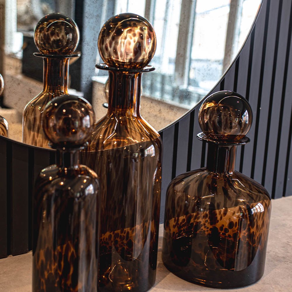 Tortoise Shell Effect Bottles