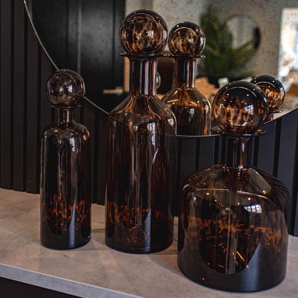 Tortoise Shell Effect Bottles