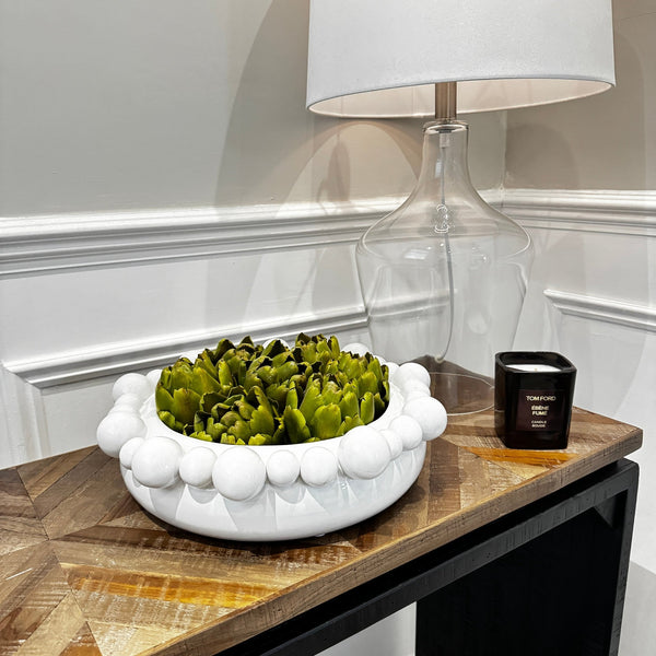 White Bobble Bowl