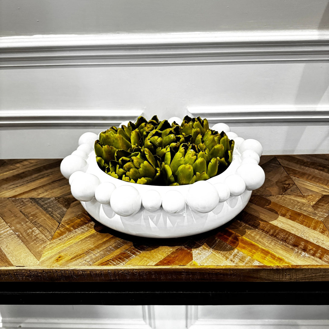 White Bobble Bowl