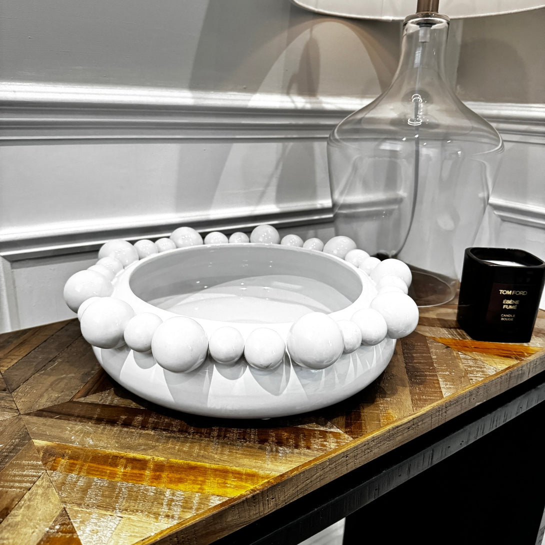 White Bobble Bowl