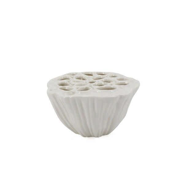 White Ceramic Bud Vase