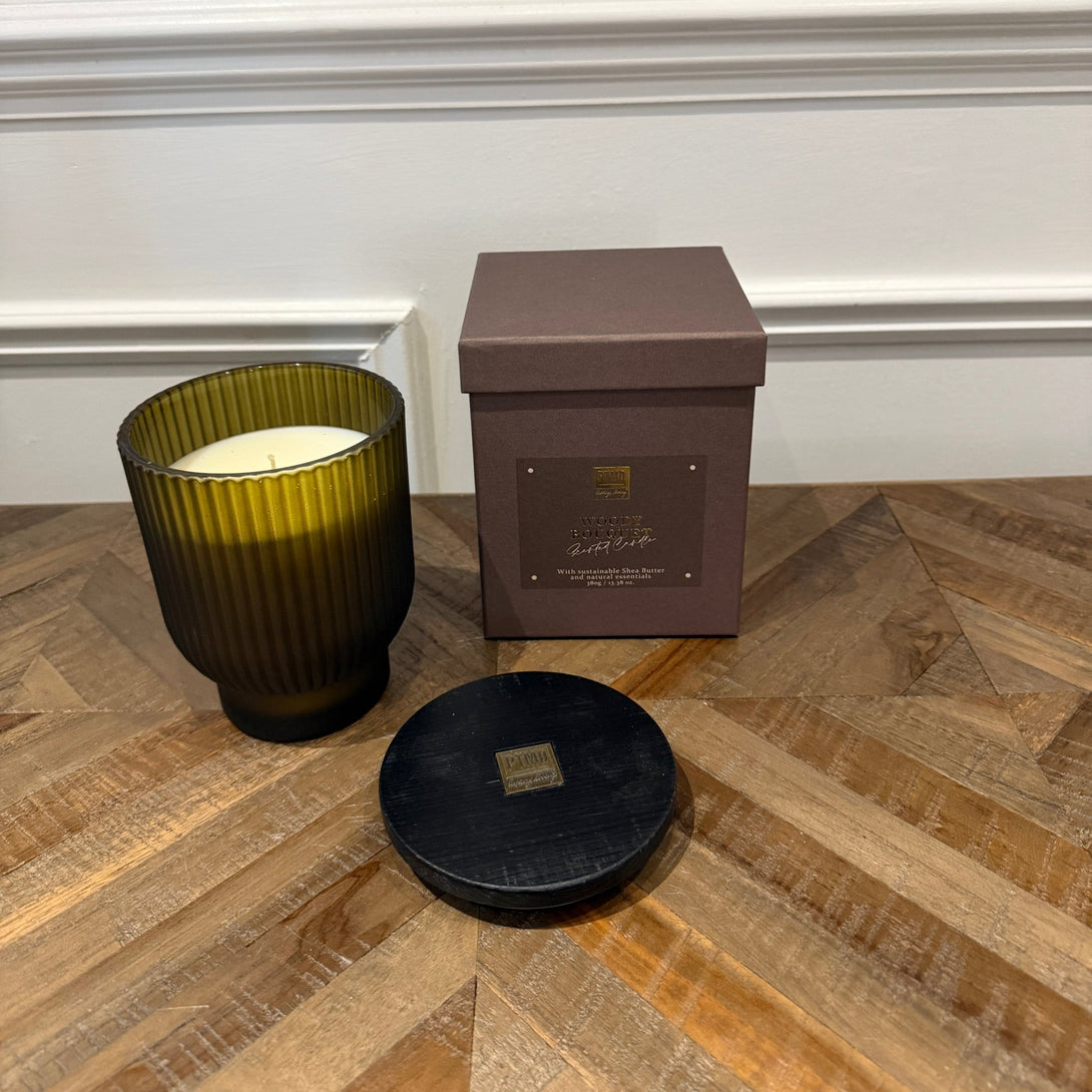 Woody Bouquet Scented Candle Large