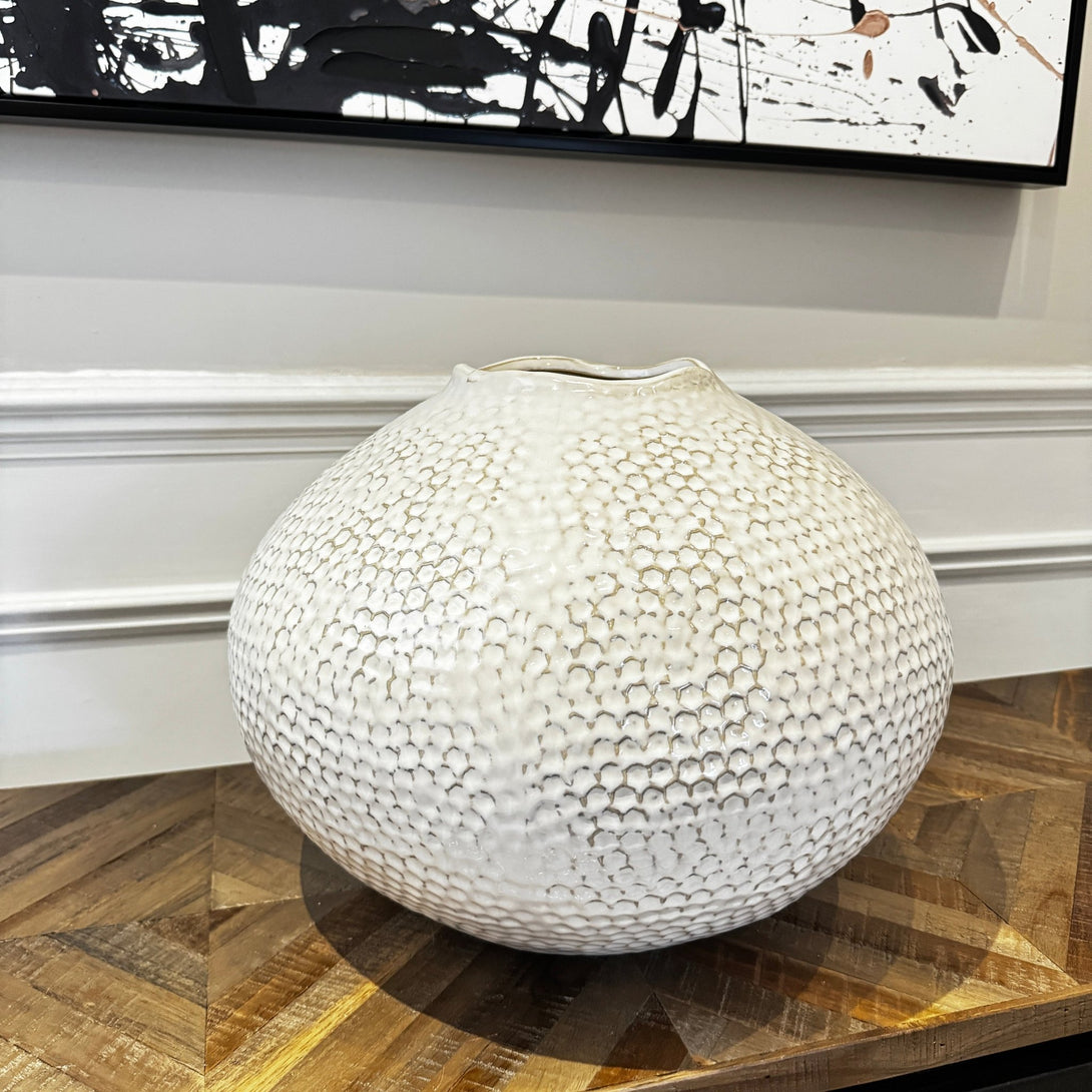 Zaffera Caldron Vase