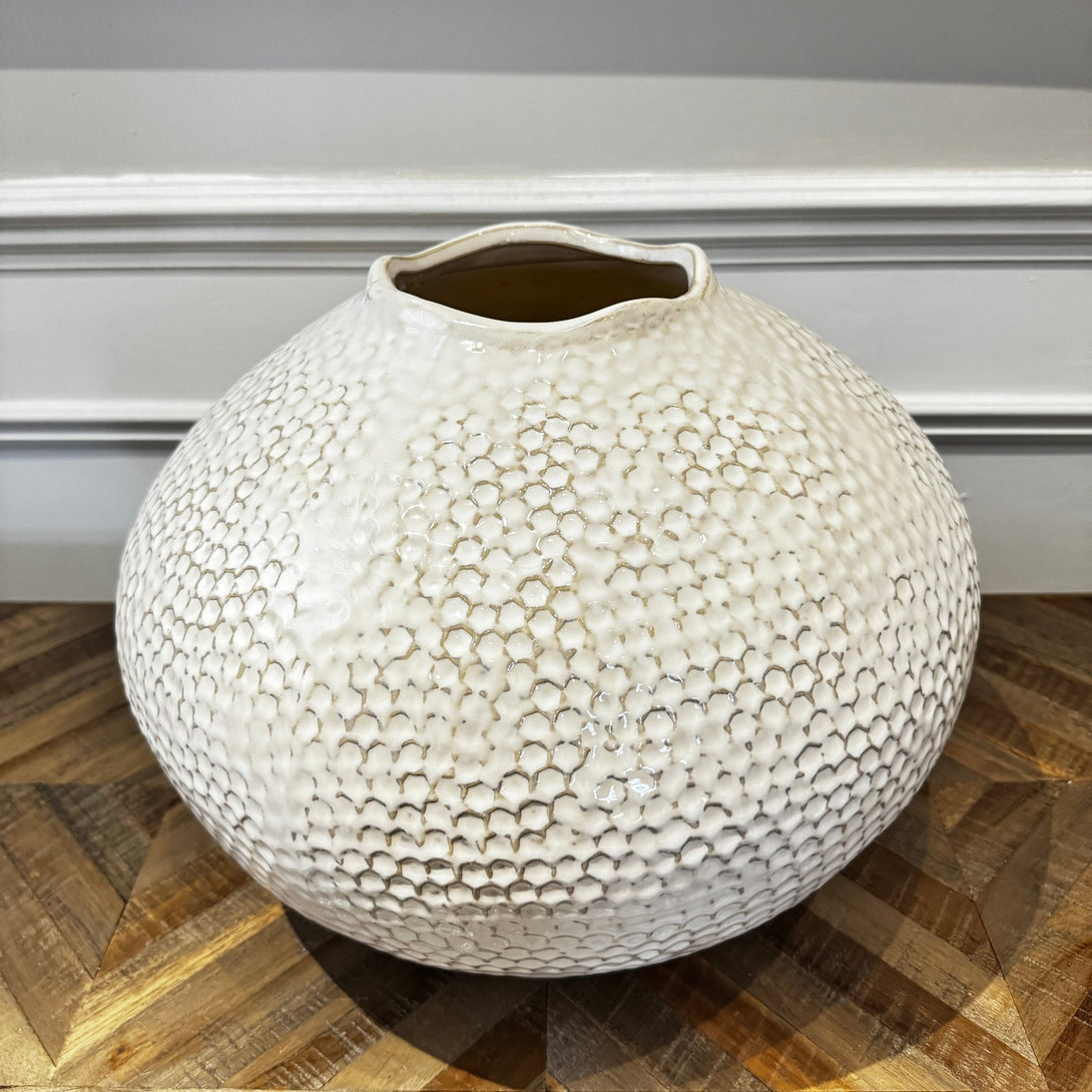 Zaffera Caldron Vase